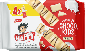 Happy Choco Kids Blanc Pack x4