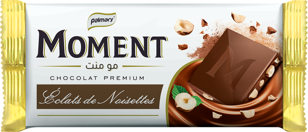 Moment Tablette Lait Eclats Noisettes
