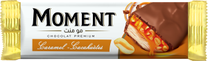 Moment Barre Caramel Cacahuètes